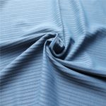 High Quality 79% Nylon 21% Spandex Three-Dimensional Striped Fabric Quick-Dry and Skin-Friendly for Sportswear and Swimwear